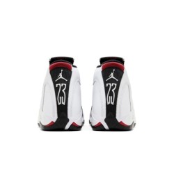 Air Jordan 14 Logo Noir/Rouge Identité